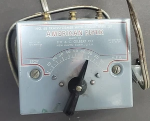 American Flyer NO.4B Trafo mit Leitungsschutzschalter - Bild 1 von 3