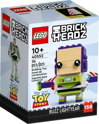 Lego 40552 Disney Brickheadz Buzz Lightyear Toy Story - Nuevo Sellado Retirado Foto 1 de 3