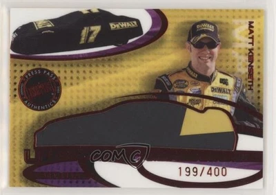 2005 Press Pass Eclipse Under Cover Driver Series Red /400 Matt Kenseth HOF - Image 1 of 2