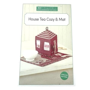 House Tea Cozy & Mat Set Sewing Kit Templates + Instructions Uncut - Picture 1 of 4