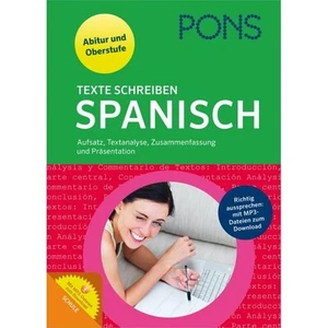 PONS Texte schreiben SPANISCH lernen für Oberstufe und Abitur - Bild 1 von 1