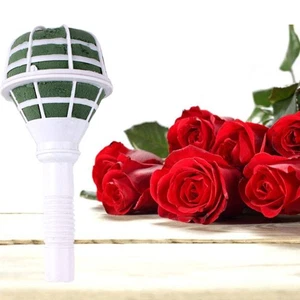 6 Pcs Flower Holder with Mud Bride Floral Handle Wedding Bouquet Holders - Picture 1 of 11