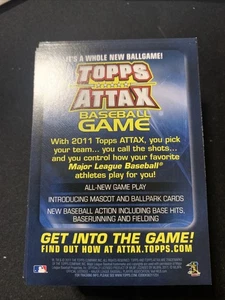 Primer juego de béisbol profesional Topps Heritage 2010 jugado #HOTG2  - Imagen 1 de 3