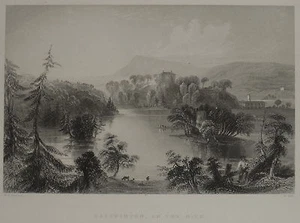 1842-SCOTLAND-DALSWINTON ON THE NITH-ORIGINAL VIEW-SCOZIA-VEDUTA - Bild 1 von 1