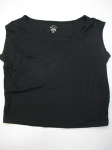 NIKE Shirt Women Size M DRI-FIT Black - Picture 1 of 5