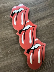 Rolling Stones HACKNEY DIAMONDS SPARKLE RED TONGUE Skateboard Berrics LIMITIERT - Bild 1 von 10