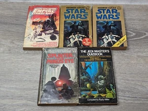 Lot Of 5 Vintage Star Wars Books Paperback 1st Edition - Picture 1 of 8