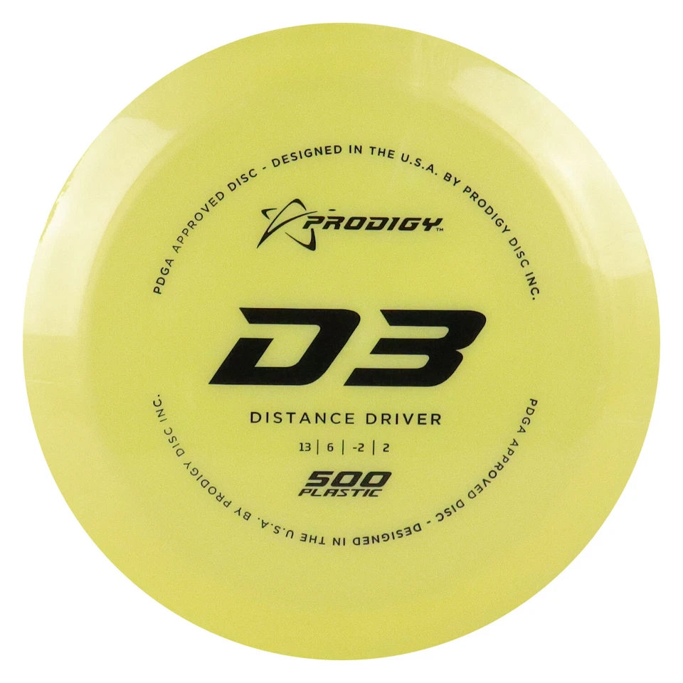 Prodigy Disc Golf 500 D3 Distance Driver 12/5/-1/3 - Choose Exact Disc - Image 1 of 1