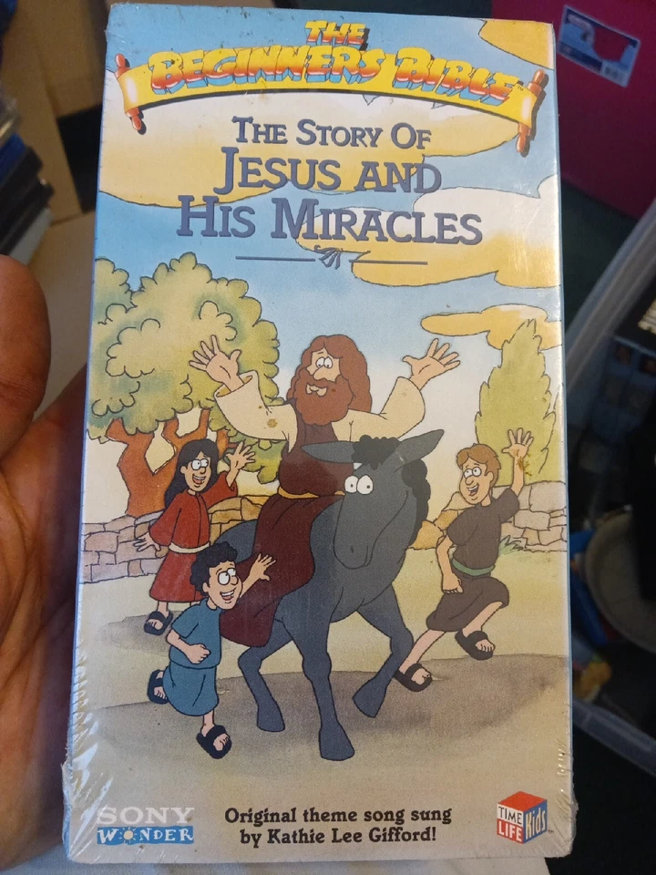 NOS SEALED The Beginner's Bible - The Story of Jesus and His Miracles VHS, , - Image 1 of 2