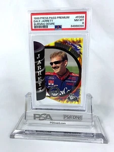 1999 Press Pass Premium "Burning Desire" #FD5B/6 Dale Jarrett - PSA: NM-MT 8 - Picture 1 of 3