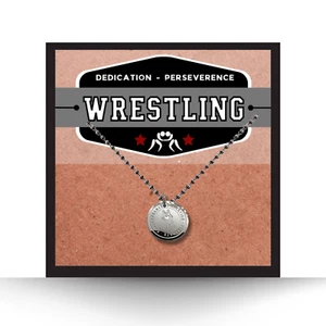 Wrestling Geschenk für Ihn | Wrestling Halskette für Männer, Teens, Jungen | Wrestler Geschenk - Bild 1 von 9