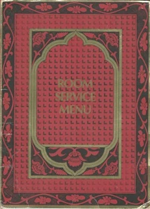 Menú de servicio de habitaciones vintage HOTEL SOALTEE Oberoi, Katmandú Nepal 1985 - Imagen 1 de 5