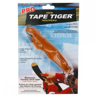 Tape Tiger Pro Deluxe Hockey Blade Tape Cutter Remover! New, Safe Easy and Quick