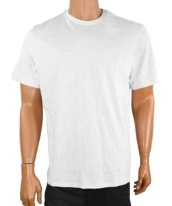Calvin Klein Mens T-Shirt XXL New Ivory Cream Crew Neck Short Sleeve Logo Tee - Picture 1 of 5