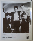 Vintage 8x10 Press Photo SIMPLE MINDS - Glossy Photograph - A&M Records