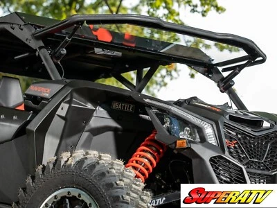 Parabrisas abatible SuperATV MaxDrive Power Can Am Maverick X3 2017+ Max X DS RS RC Foto 1 de 4