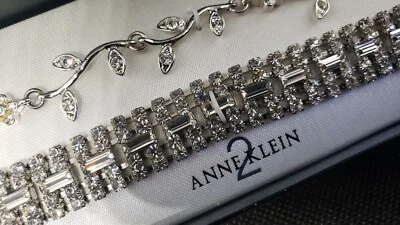 Anne Klein 2 ~ Juego de pulsera de cristal de Swarovski Foto 1 de 4