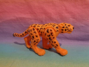 Leopard Tier Figur Spielzeug Kunststoff beweglich Dschungel Katze - Bild 1 von 7
