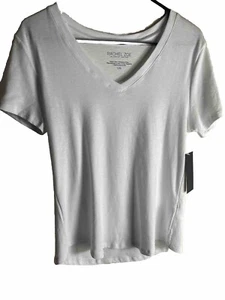 NWT Rachel Zoe Women’s White T- Shirt / Sz Large - Picture 1 of 5