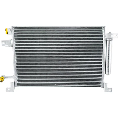 AC Condenser A/C Air Conditioning w/ Bracket & Drier for 10-14 11 Ford Mustang - Image 1 of 4