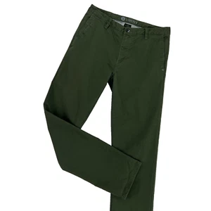 Vuori Mens Collins Chino Pants Dark Oregano Green 30 x 29.5 Tapered Preppy - Picture 1 of 21