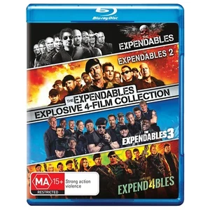 The Expendables 4-Film Collection (Blu-Ray, 2023) BRAND NEW Region B - Picture 1 of 1