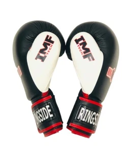 Ringside Gel Shock™ Boxen Super Bag Handschuhe IWF Tech Regular Schwarz Rot Erwachsene - Bild 1 von 8