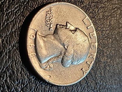 1966 Washington Quarter Dollar With Multiple Errors! - Image 1 of 4