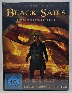 Black Sails Staffel 3 DVD Box 10 Episoden Piratensaga 18. Jahrhundert NEU & OVP - Bild 1 von 2