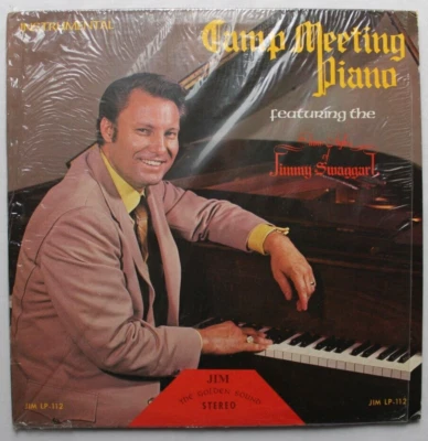JIMMY SWAGGART CAMPMEETING PIANO LP 12" VINYL RECORD GOLDEN GOSPEL - Imagem 1 de 2