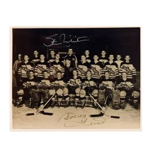 Stan Mikita & Bobby Hull Signed St. Catharines Teepees 8 x 10 Photo - 70775 - Picture 1 of 2