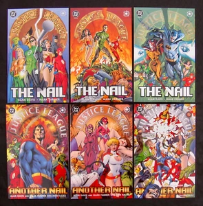 JUSTICE LEAGUE The Nail & Another Nail - Both Series Complete (DC 1998) 9.4 NM - Picture 1 of 14