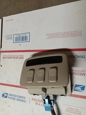 Control de calefacción asiento trasero Cadillac Deville, 25715063 2000 2001 2002 2003 2004 05 Foto 1 de 4