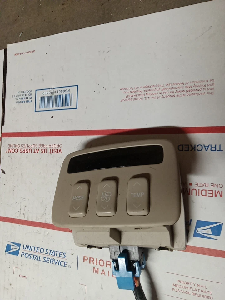 Control de calefacción asiento trasero Cadillac Deville, 25715063 2000 2001 2002 2003 2004 05 Foto 1 de 4