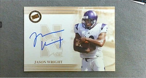 2004 Press Pass Bronze Autograph Jason Wright Auto - Picture 1 of 2