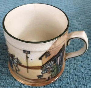 Royal Doulton Fox Hunt Hunting Pattern Handled Punch Cup As Is - Picture 1 of 8