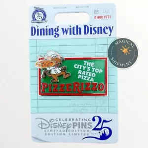 IN HAND! Disney Parks Dining with Disney PizzeRizzo Hollywood Studios LE Pin - Picture 1 of 1
