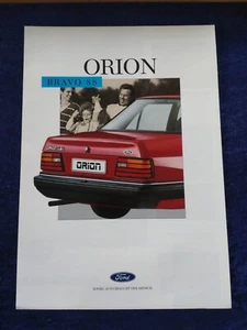 Ford Orion Bravo 88 Prospekt 04.1988 - Picture 1 of 2