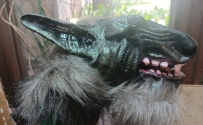 Popular Wolf Head Mask, Halloween Costume, Werewolf Mask, Animal Latex Mask - Image 1 of 3