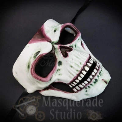 Horror Bloody Creepy Skull Face Costume Festival Halloween Masquerade Mask - Image 1 of 4