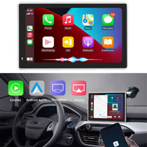 Double 1Din 7" Car Stereo Android/Apple CarPlay Auto Radio GPS Navi WiFi FM IPS