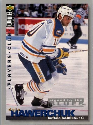 1995-96 Collector's Choice #245 Dale Hawerchuk Player's Club - Image 1 of 2