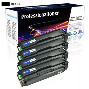 4x CLT-K504S 504S Black Toner Cartridge for Samsung CLX-4195FN CLX-4195FW Print - Picture 1 of 18