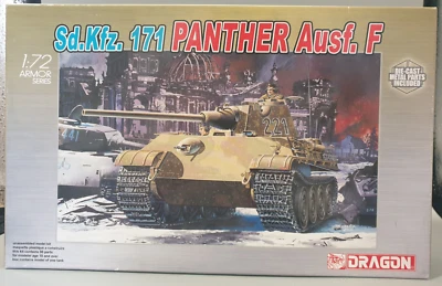 Dragon 7207 Sd.Kfz. 171 Panther Ausf. F+ Metal Parts Tank Tank 1:72 - Image 1 of 2