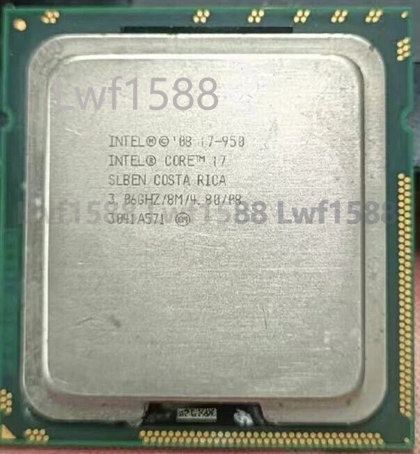 Intel Core i7-950 LGA1366 3.06GHz quad-core 8M 130W CPU processor - Image 1 of 1