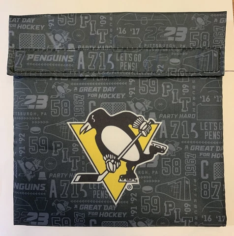 Pittsburgh Penguins SGA Reusable Snack Bag From 2/7/2023 Game Cover