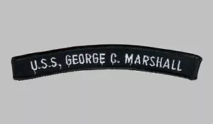 US Navy SSBN-654 USS George C. Marshall Submarine UIM Spalla Dondolo Tab - Foto 1 di 1