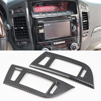 For Mitsubishi Pajero V80 2007-2021 Center Console Air Outlet Vent Cover Trim - image 1 of 4