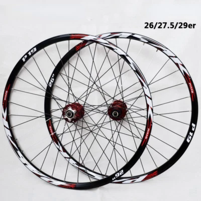 Mountain Fahrrad Rad Set 26/29/27.5er32H Scheibenbremse Zentralbefestigung Qr - Bild 1 von 4