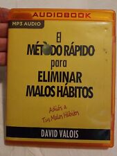 NEW El Metodo Rapido Para Eliminar Tus Malos Habitos Audiobook CD MP3 Valois